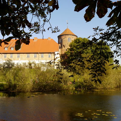 Burg im Herbst