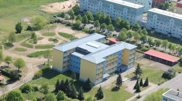 Luftbild Karl-Scharfenberg-Schule